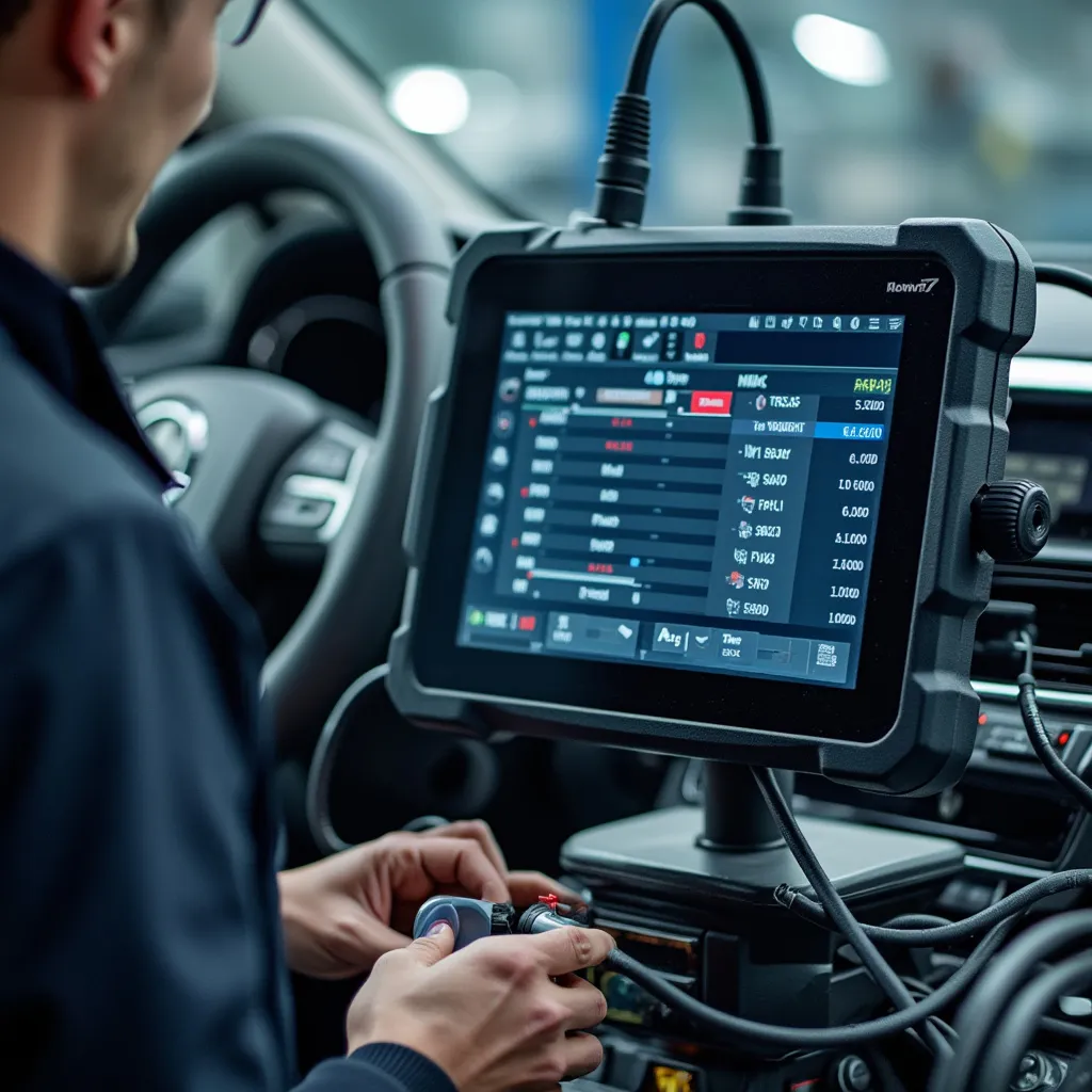 Equipo de diagnóstico automotriz avanzado